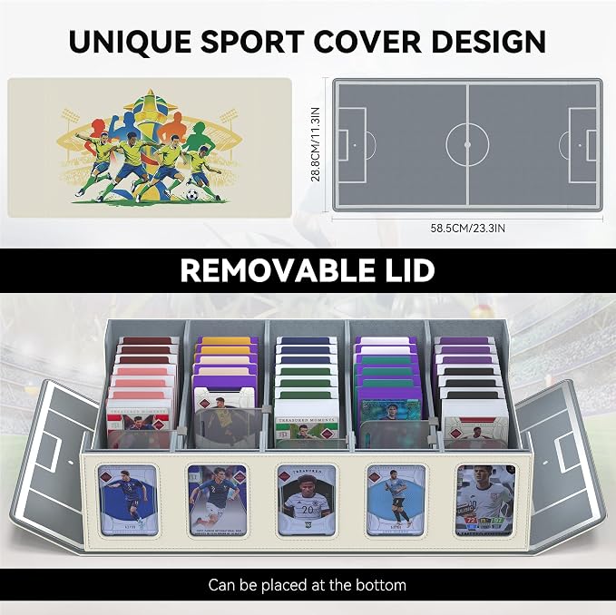 Kabinka Soccer Card Storage Box - Image 2