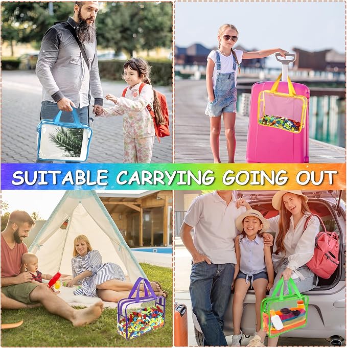 6 Color Large Toy Storage Bags - Image 7