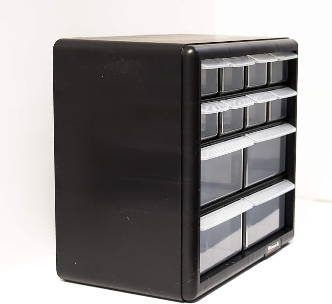 Homak 12-Drawer Parts Organizer, HA01012001 - Image 5