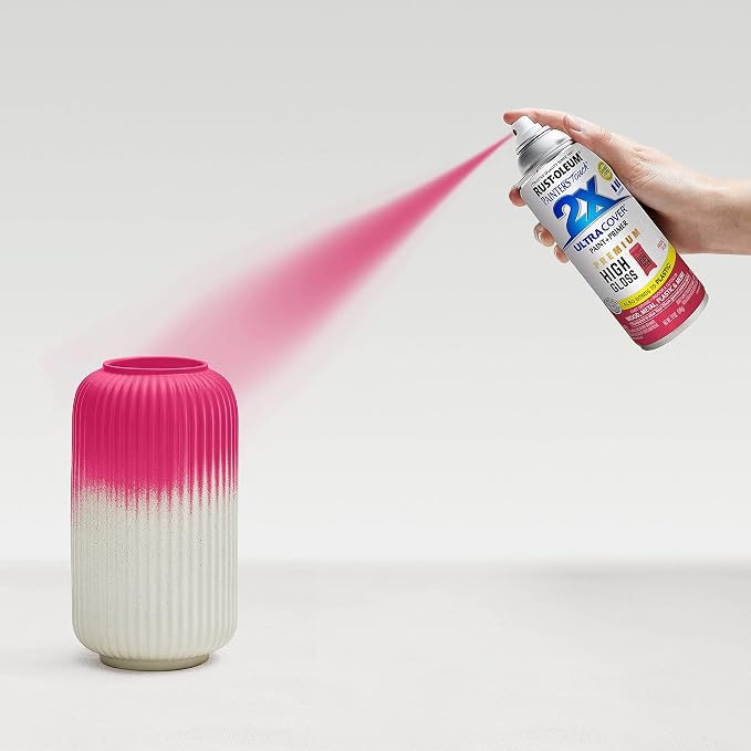 Rust-Oleum Painter's Touch 2X Ultra Cover Spray Paint, Prickly Pear | Indoor - Image 6