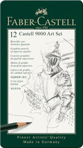 Faber-Castell 9000 Graphite Sketch Pencil Sets Art 8B by Faber-Castell