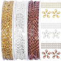 Jishi 30ft Jewelry Making Chains Bulk 2mm Necklace Chains by Jishi