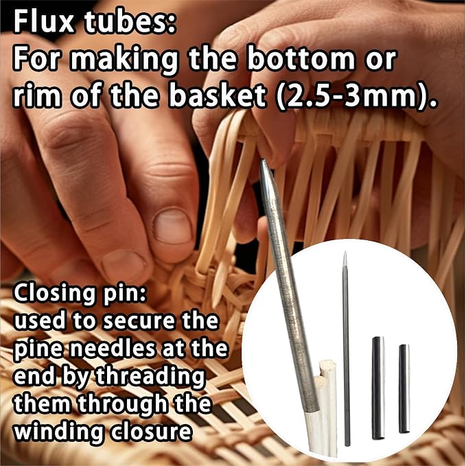 Basket Weaving Tools kit, All-in-One Basket Making Supplies - Image 4