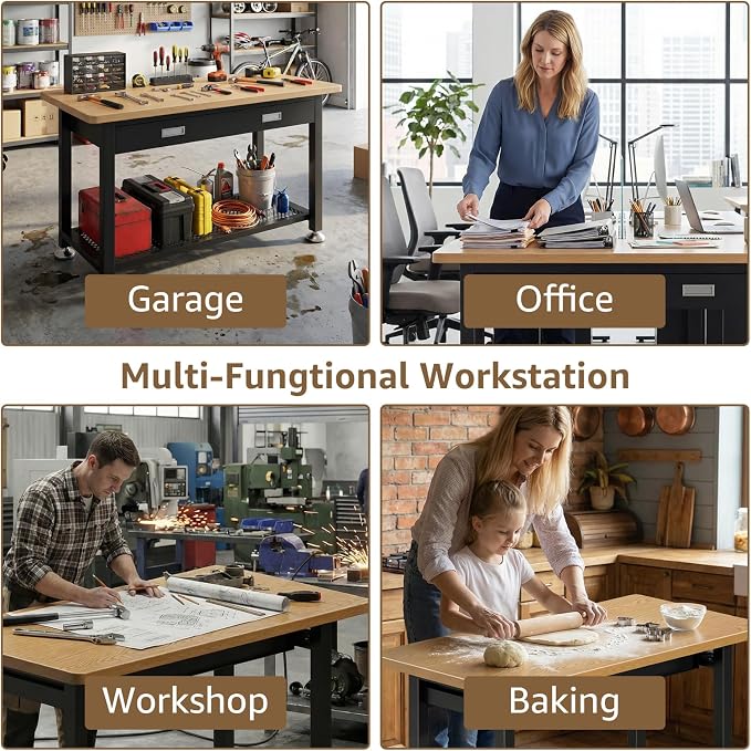 47.2" Heavy Duty Work Bench - Image 8
