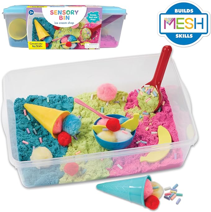 Creativity for Kids Sensory Bin: Ice Cream Shop Playset - Image 8