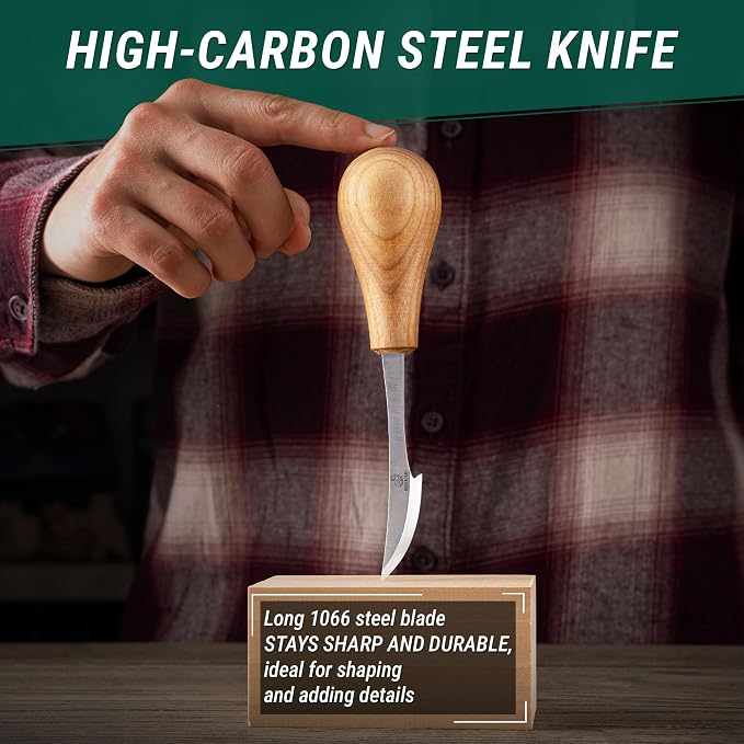 BeaverCraft Wood Carving Kit for Beginners DIY 05 - Image 4
