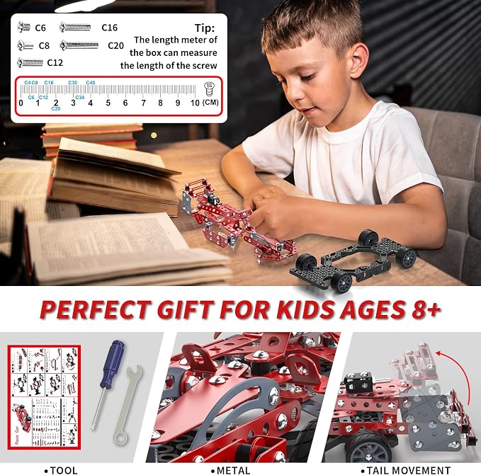 Lucky Doug Building Kit Model Car Set - Image 4