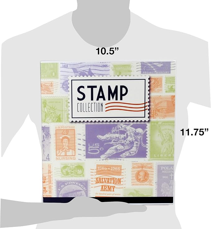 UniKeep Stamp Collection Album Binder Kit - Image 2