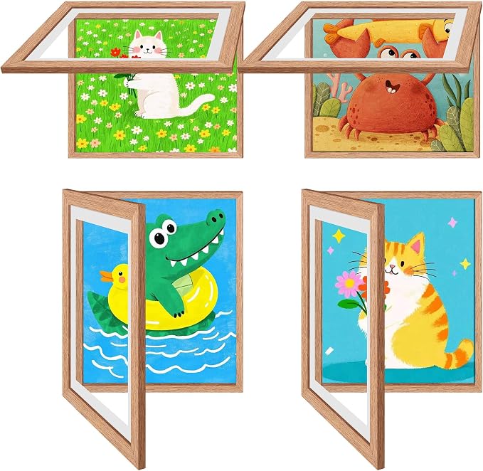 4 Pack Kids Artwork Frames Changeable 10 x 12.5 Inch hildren Art Projects by Unknown