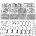 Teenitor 524PCS Keychain Making Kit, Key Chain Clips, Key Chain Rings, Lanyard by PERFECTYOURBEAUTY
