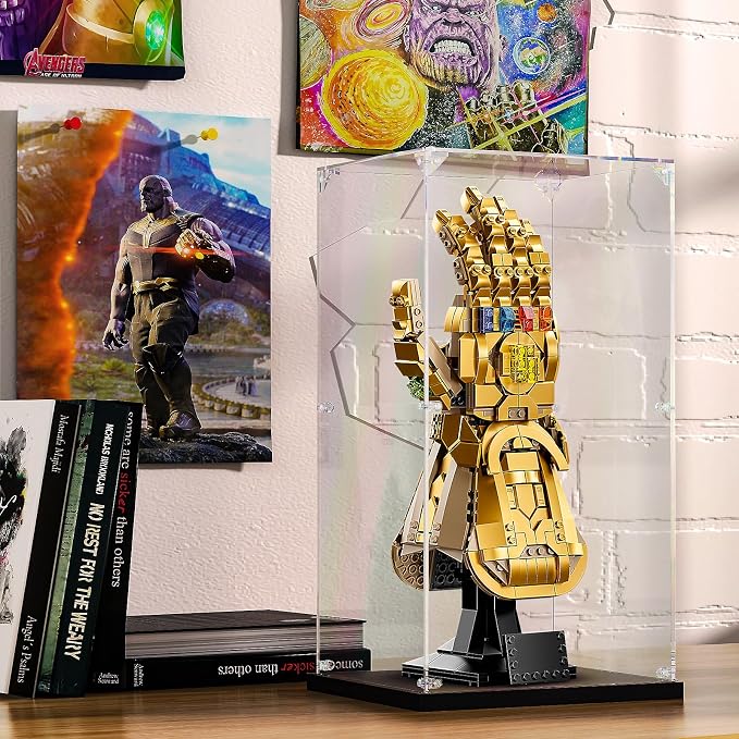 KOLIPI Acrylic Display Case for Lego Infinity Gauntlet 76191 Nano Gauntlet - Image 3