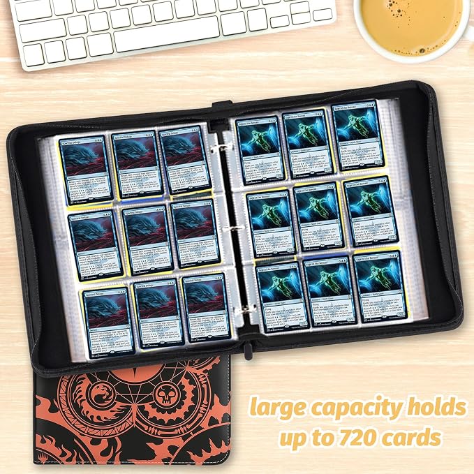Trading Card Binder, 9-Pocket Binder - Image 5