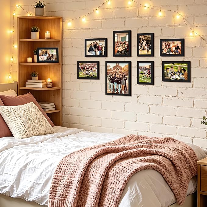 upsimples 10 Pack Picture Frames Collage Wall Decor - Image 3
