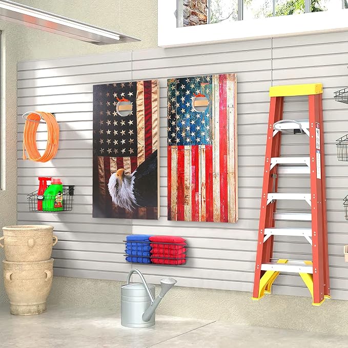 AHOWPD Cornhole Boards Hanger, Cornhole Accessories Wall Mount, Cornhole Board - Image 2
