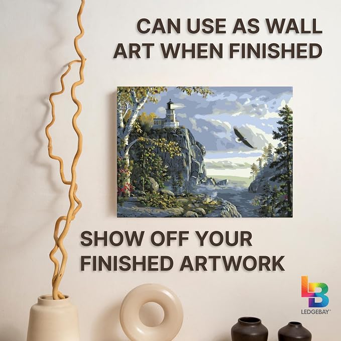 Ledgebay DIY Paint by Numbers Kit - Image 9