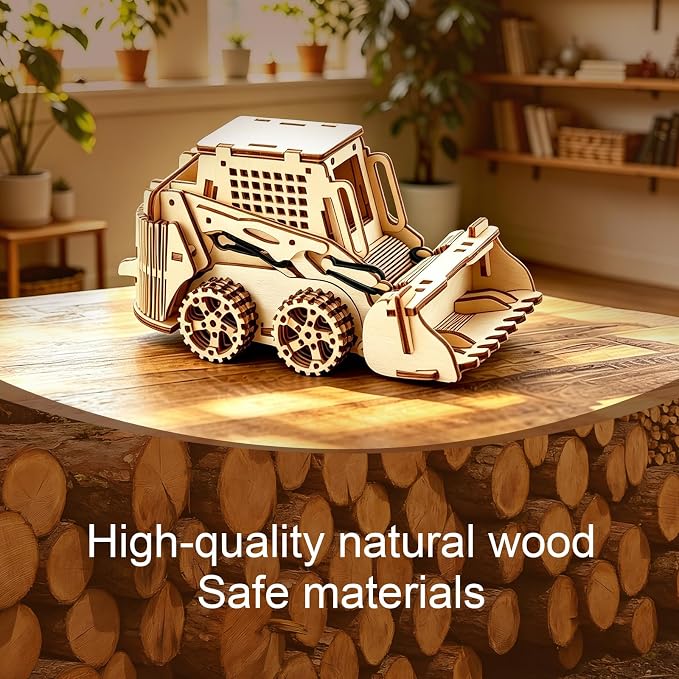 Wooden 3D Puzzle, Creative DIY Model Building Kit - Image 3