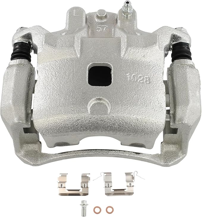 SCITOO Front Left Brake Caliper With Bracket 19B3306 Compatible For Nissan For Sentra 2007-2019