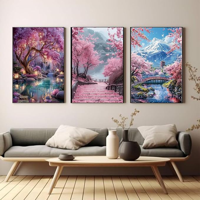 Gemozaic 3 Pack Fantasy Tree Diamond Painting Kits - Image 5