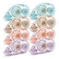 8 Pack Double Sided Tape Roller, Scrapbook Supplies, Glue Tape | Crafts by HUIRUSO