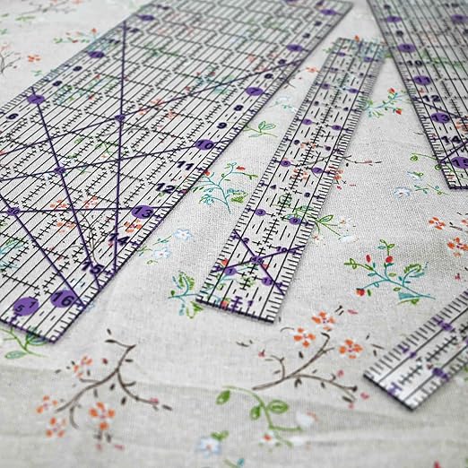 Quilting Rulers Sewing Ruler, Acrylic Quilting Ruler Templates, Precision - Image 5