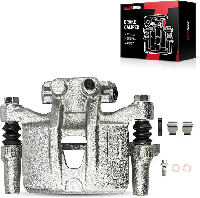 Torchbeam Rear Brake Caliper Right for Mitsubishi Outlander 2007-2013, Mitsubishi Lancer 2009-2015, Rear Right Caliper Replace # 19B3585
