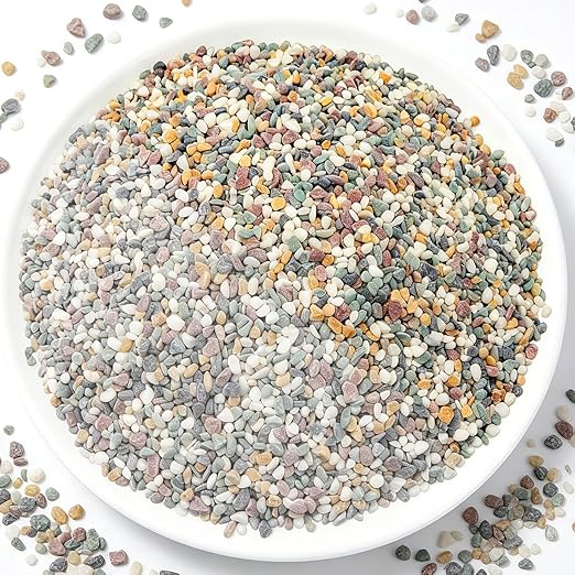 River Rocks, Landscaping Pebbles, Decorative Ornamental Pebbles, Garden by VIREKM