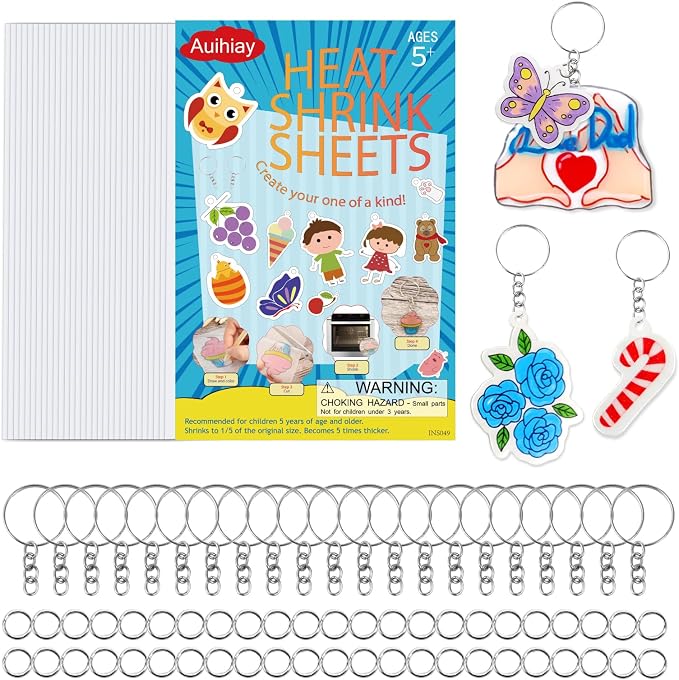 Auihiay 30PCS Shrink Plastic Sheets by Auihiay