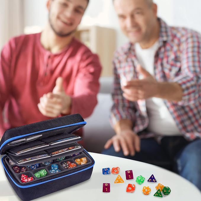 SIQUK Dice Storage Case Big Capacity Dice Box - Image 7