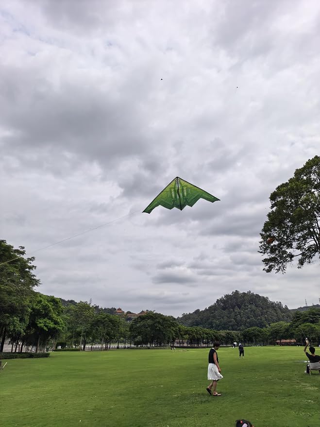B2 Model Airplane Kite, Large Easy to Fly Kites Adults, 300FT String Reel - Image 4