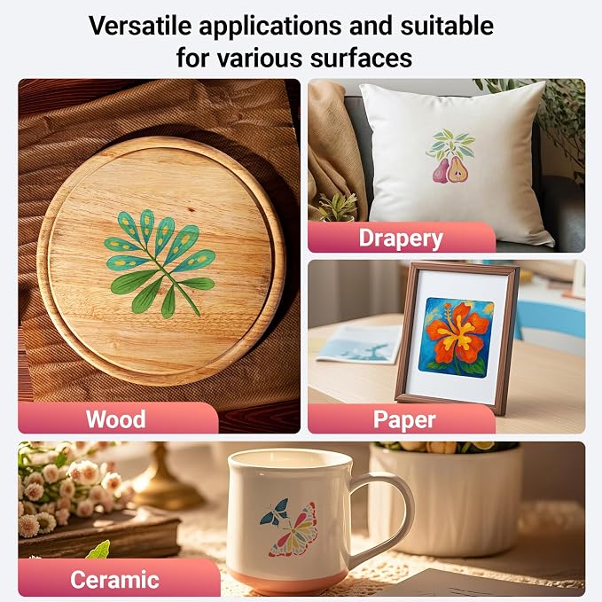 Stencils for Painting – 60pcs 3 Inch Small Stencils for Crafts Reusable - Image 3