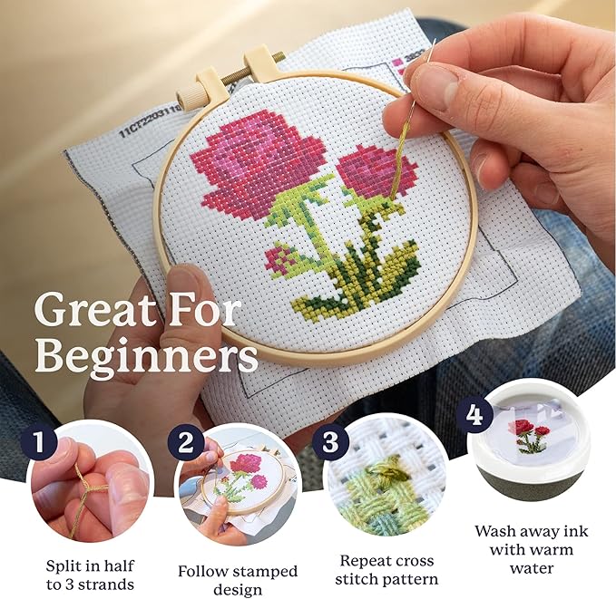 Kraftex Stamped Cross Stitch Kits - Image 3