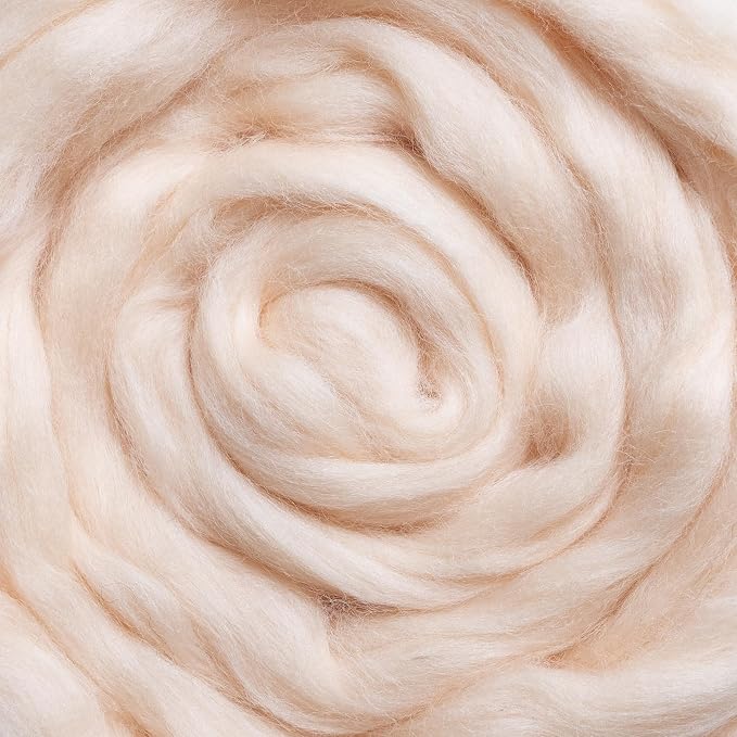 Pure Wool roving, 2 OZ. Best Wool - Image 2