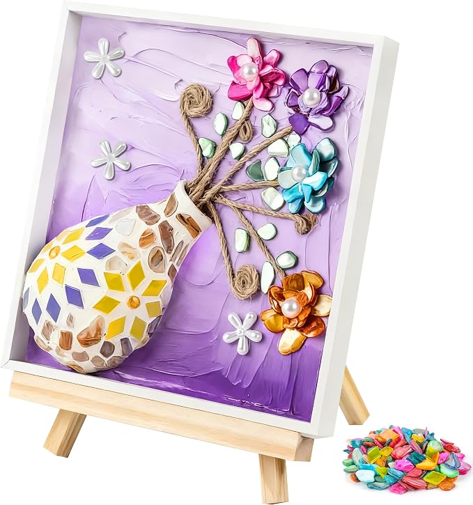 Joyclub DIY Vase Mosaic Painting Kit Mosaic Kits by Joyclub