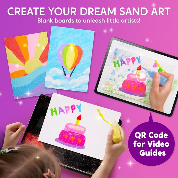 JOVA Klever Kits Glow Sand Art Kits - Image 6