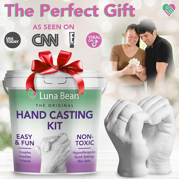 Luna Bean Hand Casting Kit – The Original Hand Mold Kit - Image 2