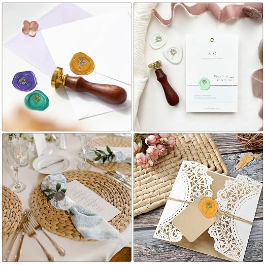 TRINIDa Wax Seal Kit, Premium Wax Seal Stamp Kit - Image 6
