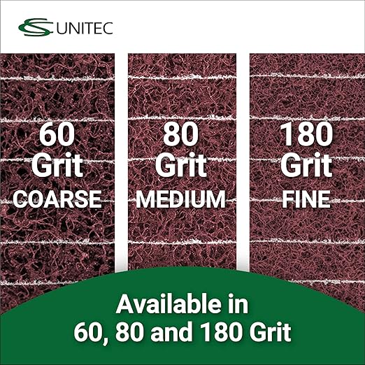 C.S. Unitec PTX Interleaf Combi Wheel | 180 Grit Metal & Wood Buffer Polisher Machine Attachment for Grinder Tool | 4" Diameter x 6" Wide (47323)