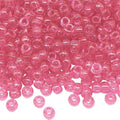 1000Pcs Pony Beads Bracelet 9mm Pink Glitter Plastic Barrel Pony Beads by Auvoua