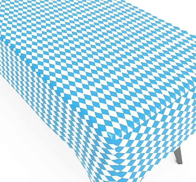 Iceyyyy 6 Pcs Oktoberfest Tablecloth- 54" x 108" Oktoberfest Bavarian Flag - Image 5