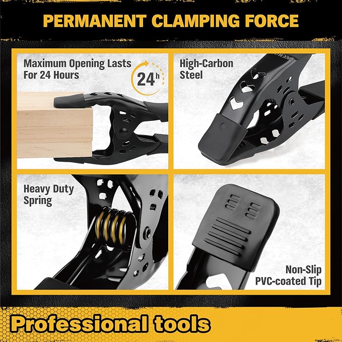 8-Piece Clamps for Woodworking - Image 5