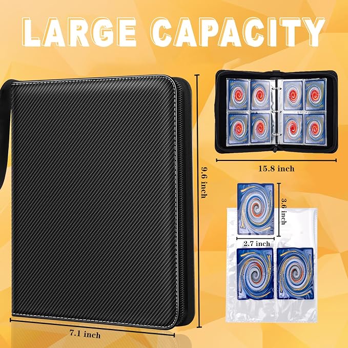 Jravkfi Card Binder 4 Pocket - Image 4