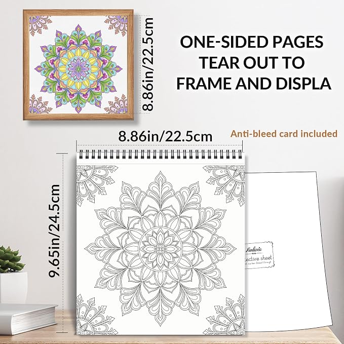 FUNLAVIE Adult Coloring Book - Image 7