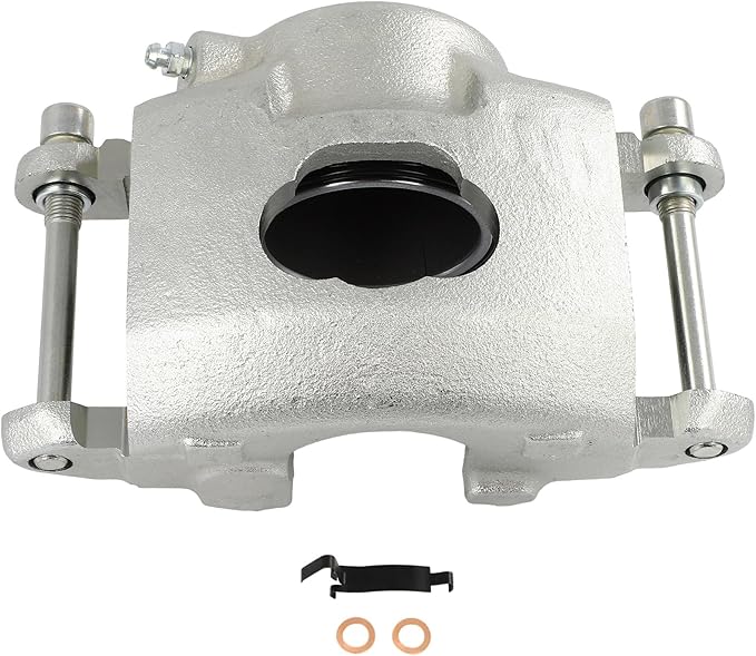 cciyu Front Left Brake Caliper Assembly 184060 184042 For Buick 1973-1976,For Cadillac 1976,For Chevy 1970-1976,For GMC 1971-1976,For Oldsmobile 1973-1976,For Pontiac 1973-1976