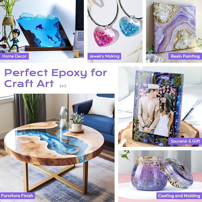 HeyClear 2 Gallon Epoxy Resin Kit - Image 8