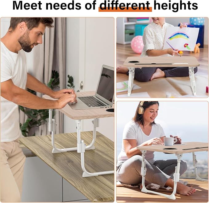 Lap Desk for Bed, Adjustable Laptop Desk - Image 6