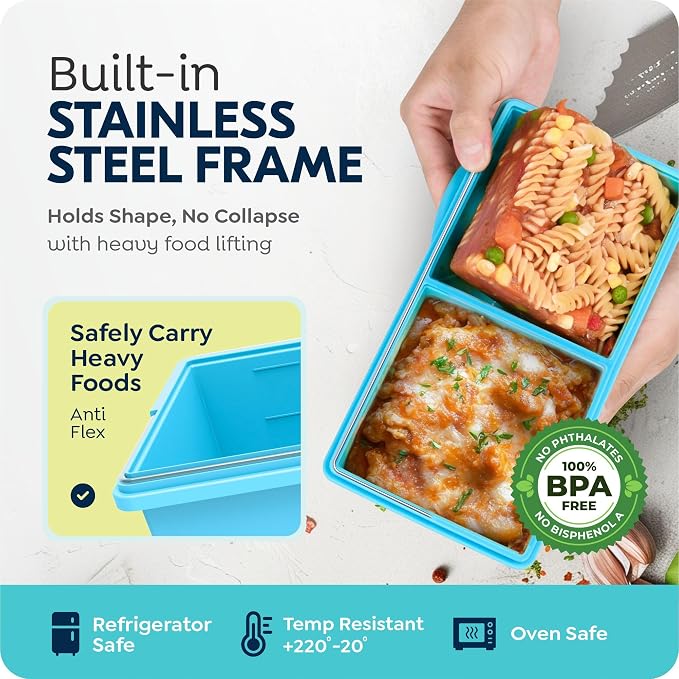 2 cup Silicone Freezer Trays - Image 4