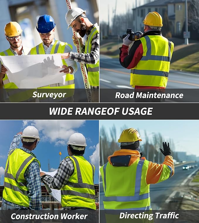 TOURGO Safety Vest Meets ANSI Class 2 Standards