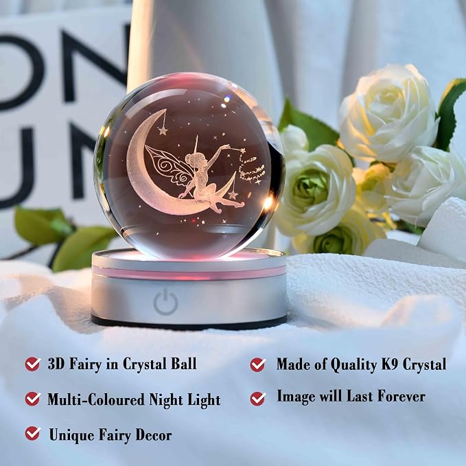 IFOLAINA Moon Fairy Crystal Ball Gifts - Image 3