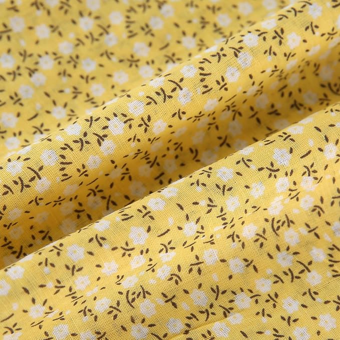 Cotton Fabric DIY Making Supplies Quilting Patchwork Fabric Fat Quarter Bundles - Image 3