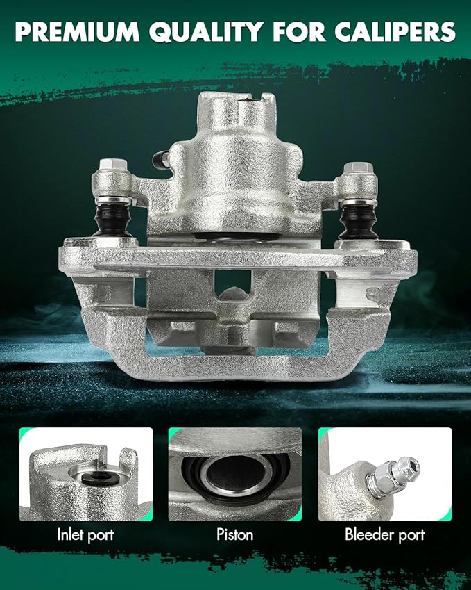 SCITOO Rear Right Brake Caliper With Bracket 19B2582 Compatible For Subaru Baja 2003-2006 For Subaru Legacy 2000-2004 For Subaru Outback 2001-2004